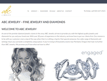 Tablet Screenshot of abcjewelry.net